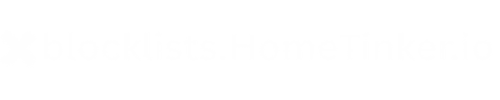 blocklists.HomeTinker.io
